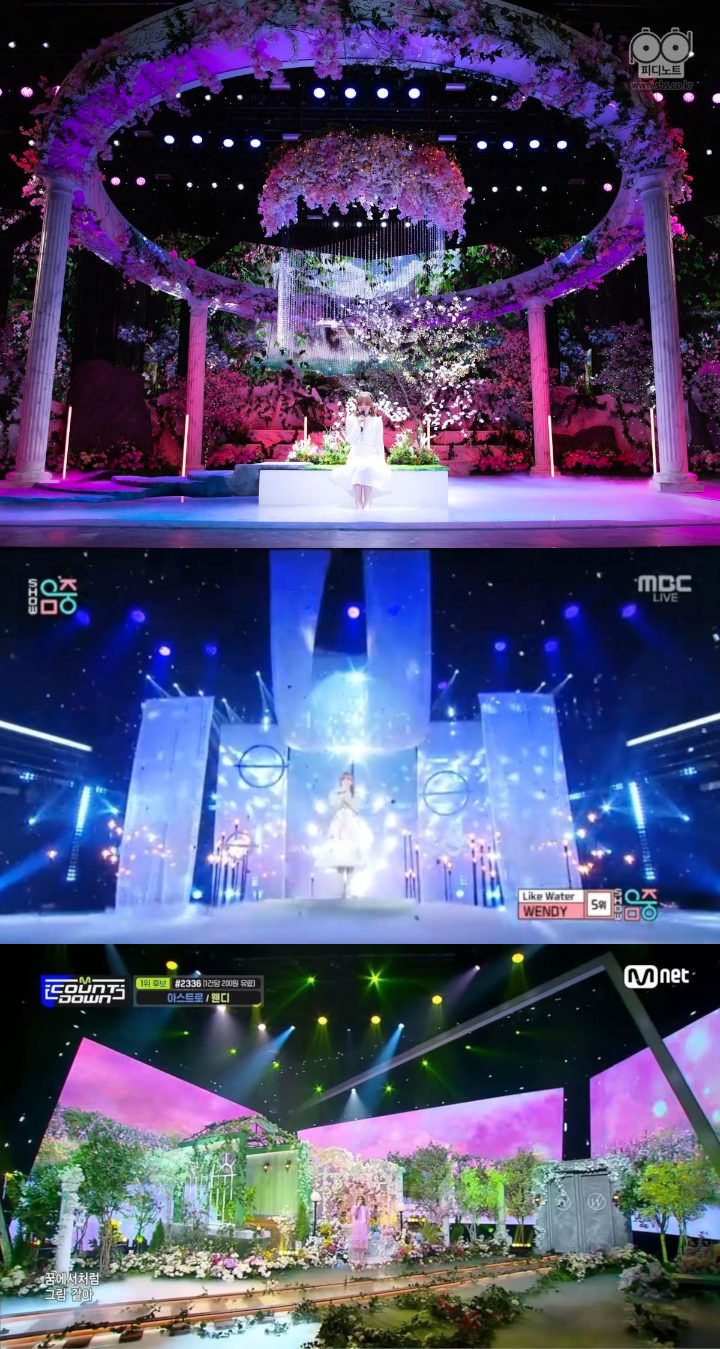 Dekorasi Panggung Solo Wendy Red Velvet di Setiap Acara Musik Tuai Sorotan 1