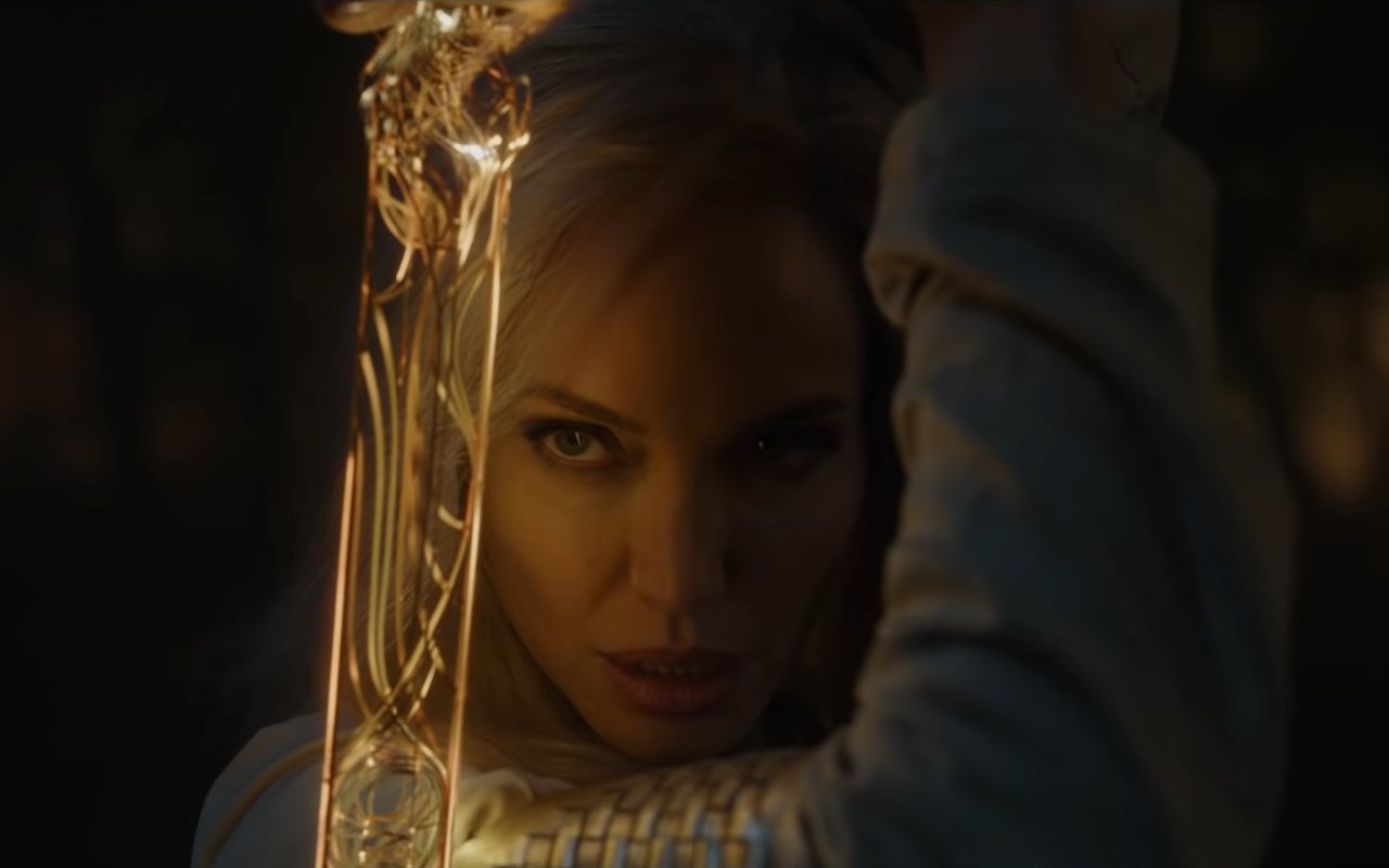 Cuplikan Trailer Film Marvel 'Eternals' Rilis, Gaya Baru Rambut Blonde Angelina Jolie Buat Takjub