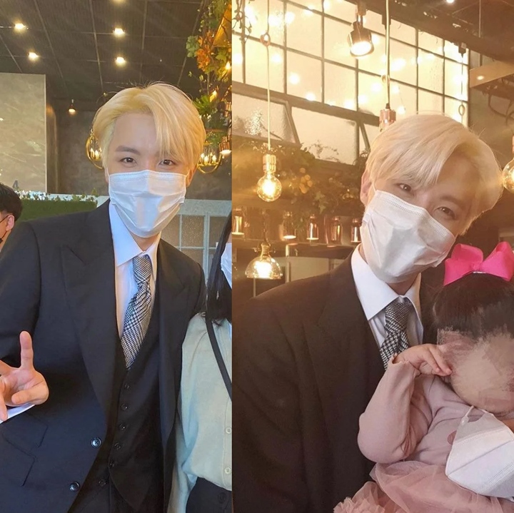 J-Hope BTS Semringah di Pernikahan Kakaknya, Penampilan Beda Kejutkan Netizen 2