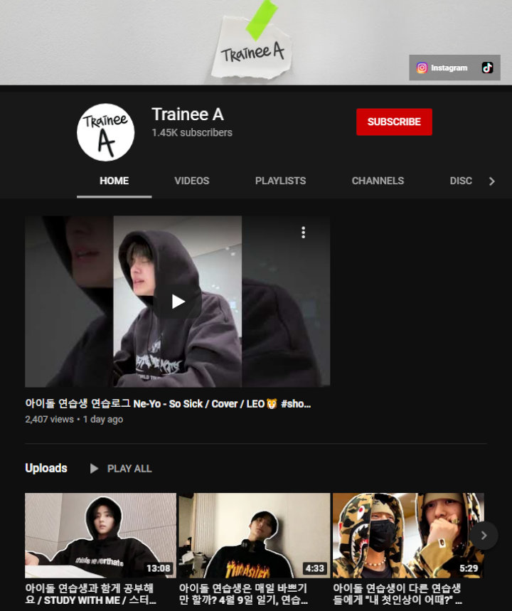 Channel YouTube Diduga untuk Promosikan Trainee BigHit Ent. Jadi Sorotan Netizen