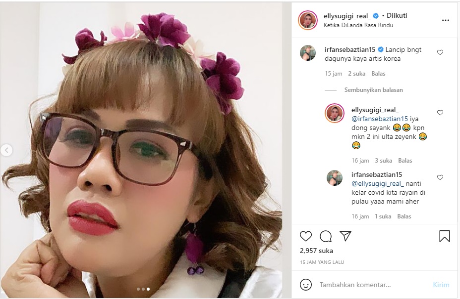 Ely Sugigi Dikira Chika Jessica Saat Tampil Tak Berhijab, Komentar Irfan Sbaztian Bikin Salfok