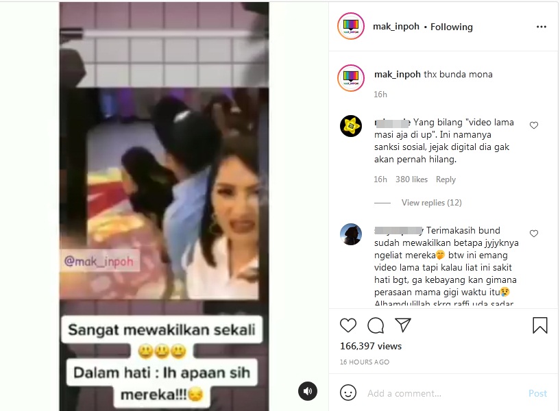 Beredar Video Lawas Raffi Dansa Bareng Ayu Ting Ting, Ekspresi Mona Ratuliu Disebut Wakilkan Netizen
