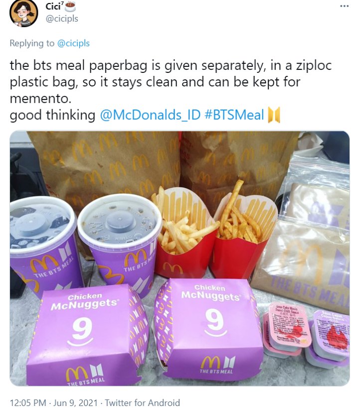 Kebanjiran Order, Begini Ide Cerdas McDonald\'s Indonesia Amankan Kantong BTS Meal