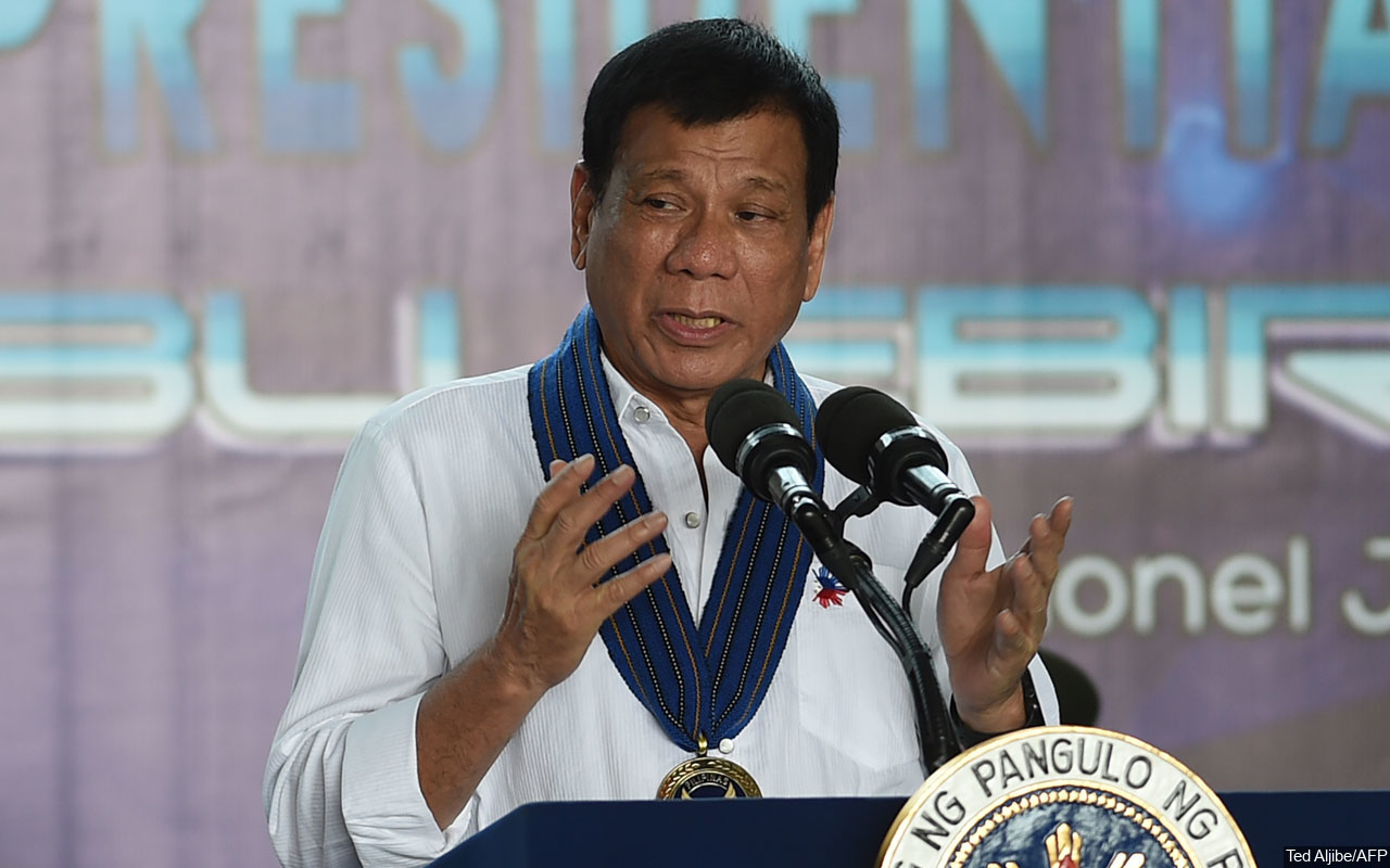 Presiden Filipina Duterte Ancam Tangkap Warganya yang Ogah Divaksin Namun Bandel
