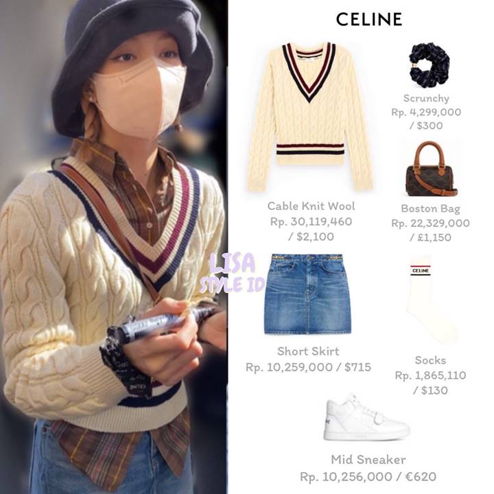 Luar Biasa! Lisa BLACKPINK Jadikan Celine Brand Fashion Terpopuler Hanya  Dengan Muncul di Pop Up Store! - Kpop Chart