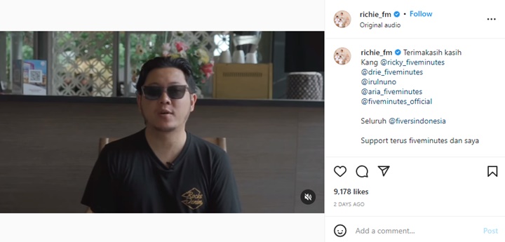 Richie Setiawan Didepak dari Five Minutes Imbas Langgar Kode Etik, Netter Pro Kontra