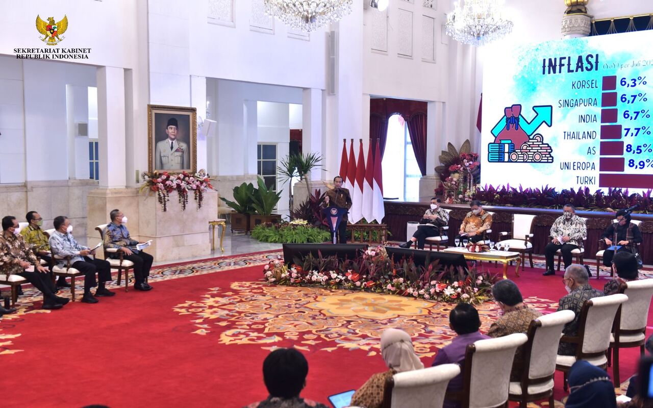 Jokowi Sebut Inflasi Kini Jadi Ketakutan Semua Negara