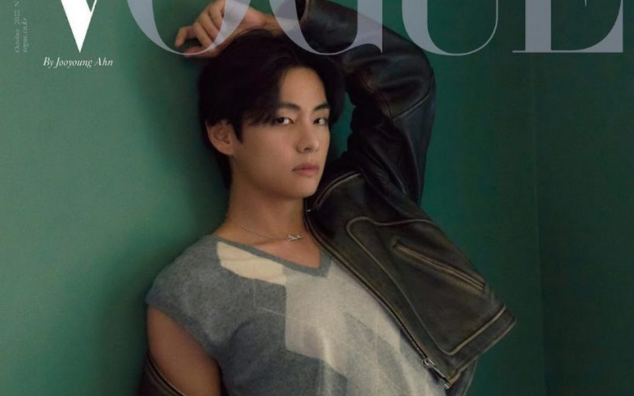 V Kalahkan Rekor Penjualan Majalah Vogue Bersampul G Dragon Big Bang