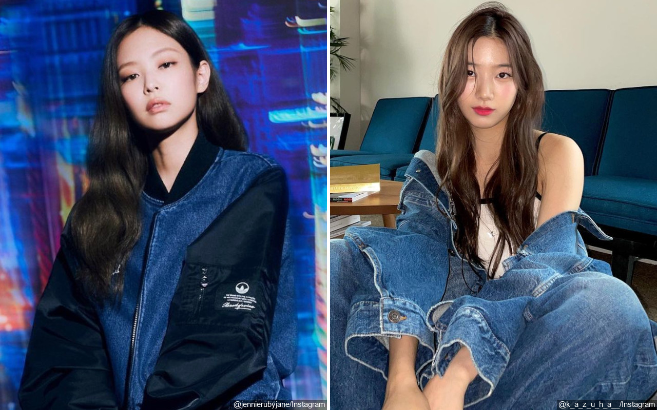 Gaun Jennie BLACKPINK Ternyata Lebih Dulu Dipakai Kazuha LE SSERAFIM