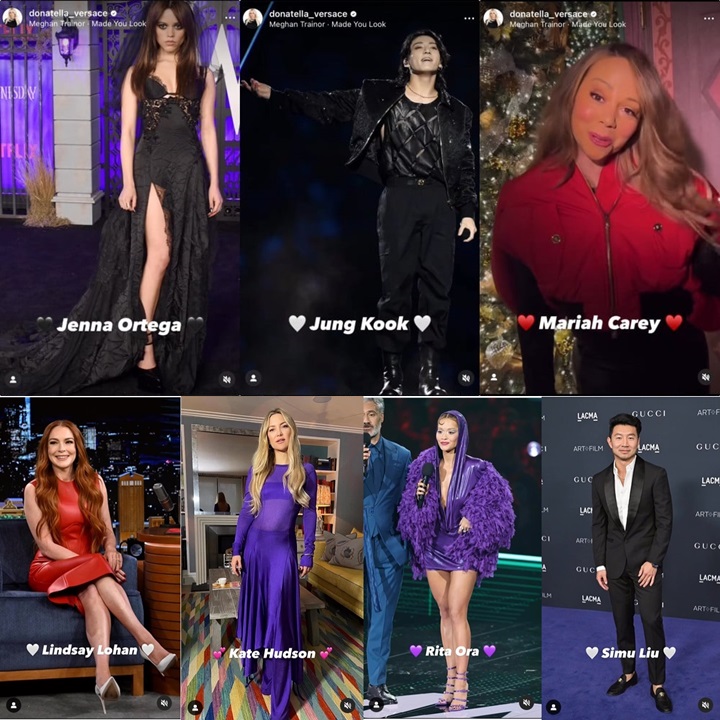 Jungkook BTS Jejer Para Bintang Dunia di Postingan Donatella Versace