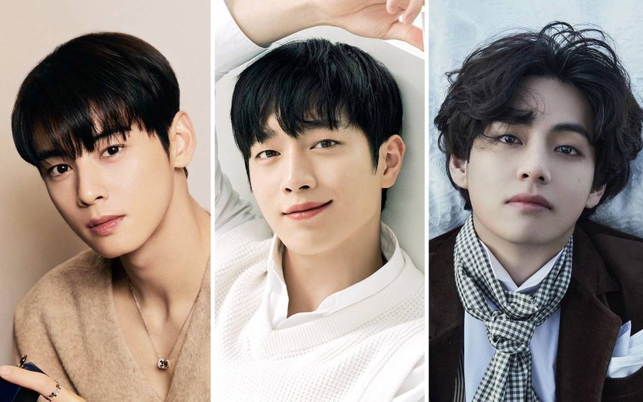 Cha Eunwoo Seo Kang Joon dan V BTS Jadi 3 Artis Terganteng