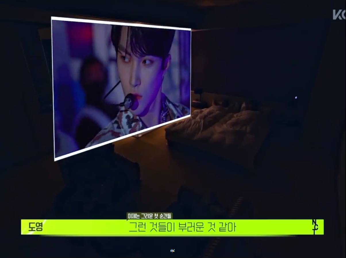 Momen Doyoung NCT berbincang dengan Seunghan SMROOKIES sebelum tidur