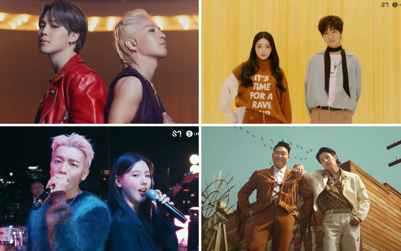 Taeyang BIGBANG-Jimin BTS Pecah Abis, 10 Penyanyi Ini Sukses Lakukan Kolab Beda Generasi
