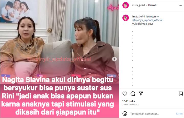 Nagita Slavina Cerita Soal Kecerdasan Rayyanza Regi Datau Suami Ayu Dewi Sampai Kaget 7050