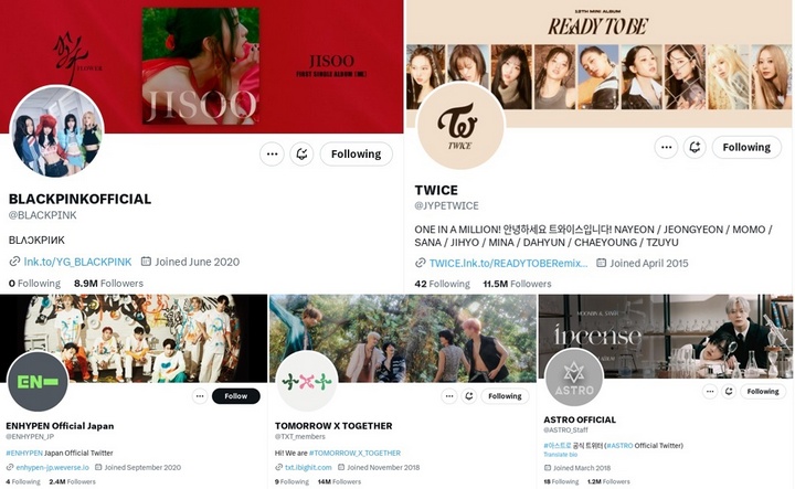 Akun Twitter BLACKPINK dan Sejumlah Grup Idol Lain Kehilangan Tanda Centang Biru
