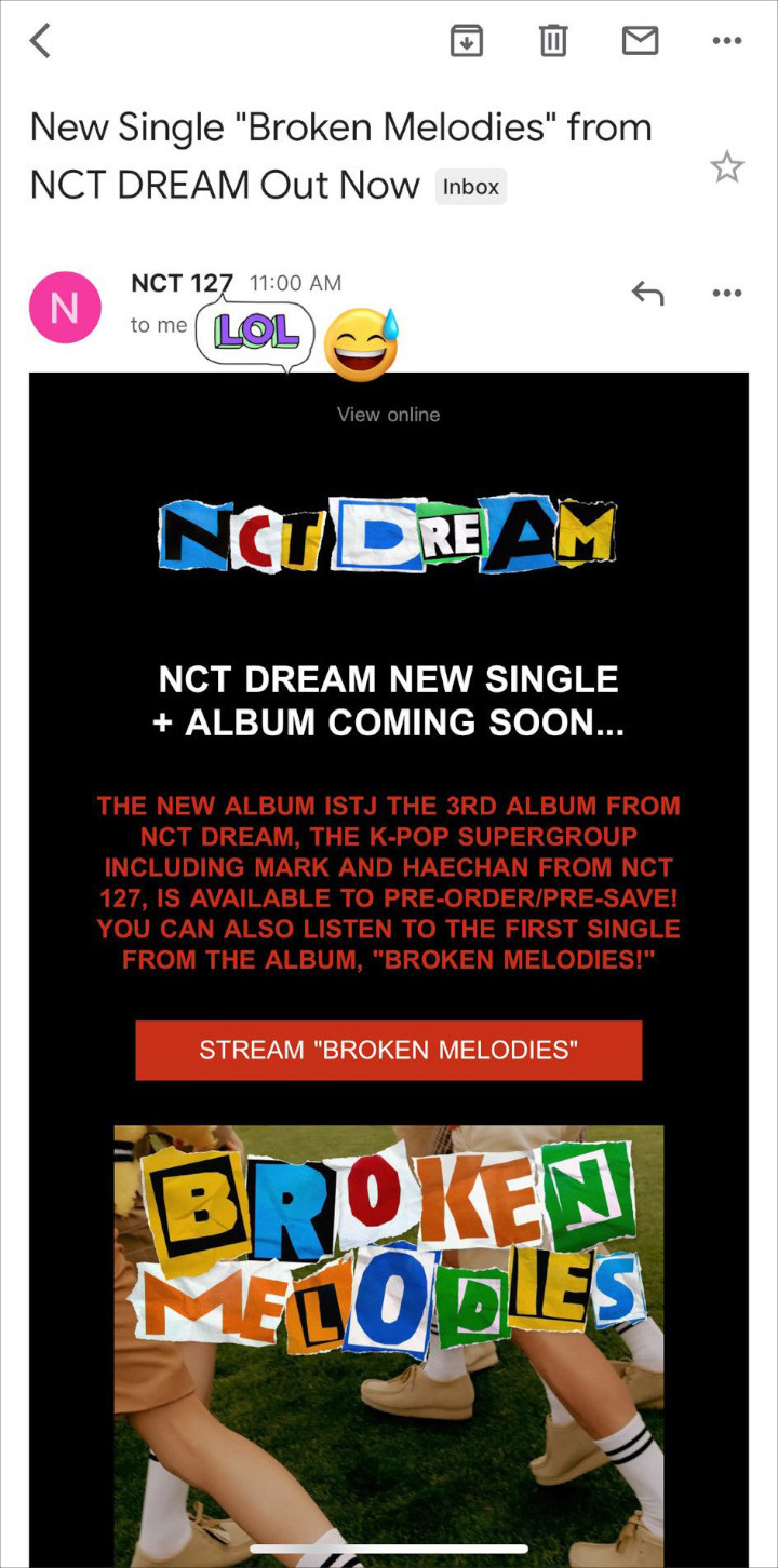 Fans NCT 127 Protes ke SM Usai Dapat Email Promosikan Lagu Baru NCT Dream