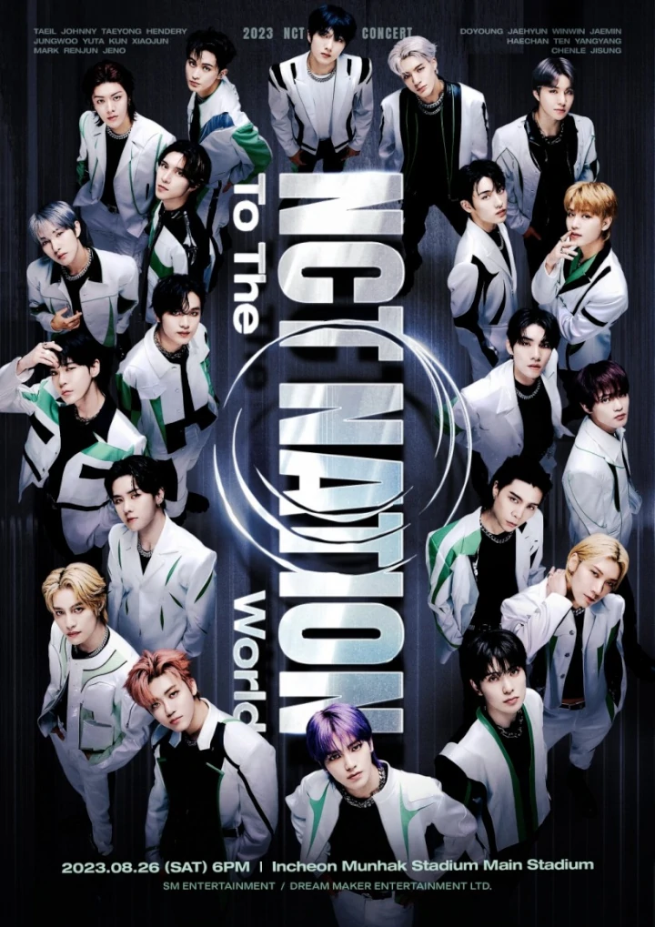 NCT Rilis Poster Konser Full Team OT20 \'NCT NATION\', Sebagian Fans Serukan Boikot