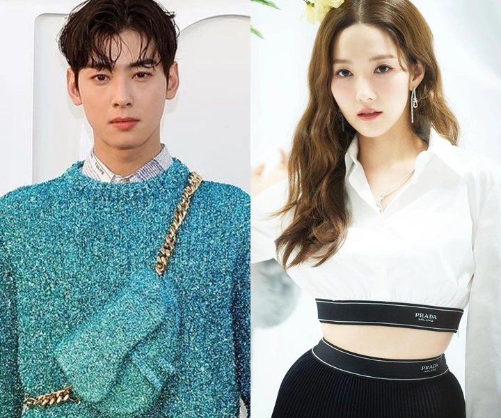 Cha Eunwoo dan Park Min Young