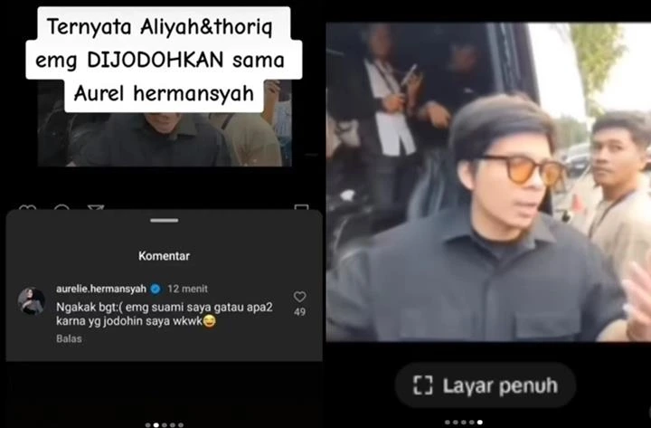 Dijodohkan dengan Aaliyah Massaid, Thariq Halilintar Kegep Saling