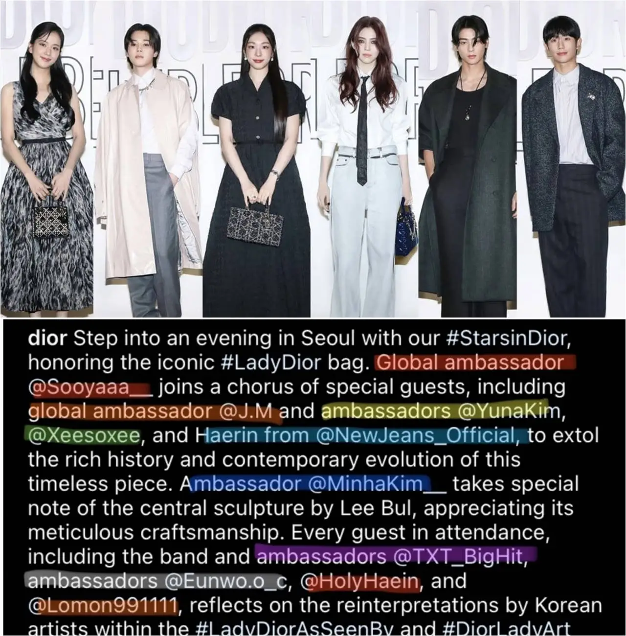 Ada Jisoo-Jimin Hingga Cha Eun Woo Cs, Banyaknya BA Dior Di Korea Tuai Sorotan