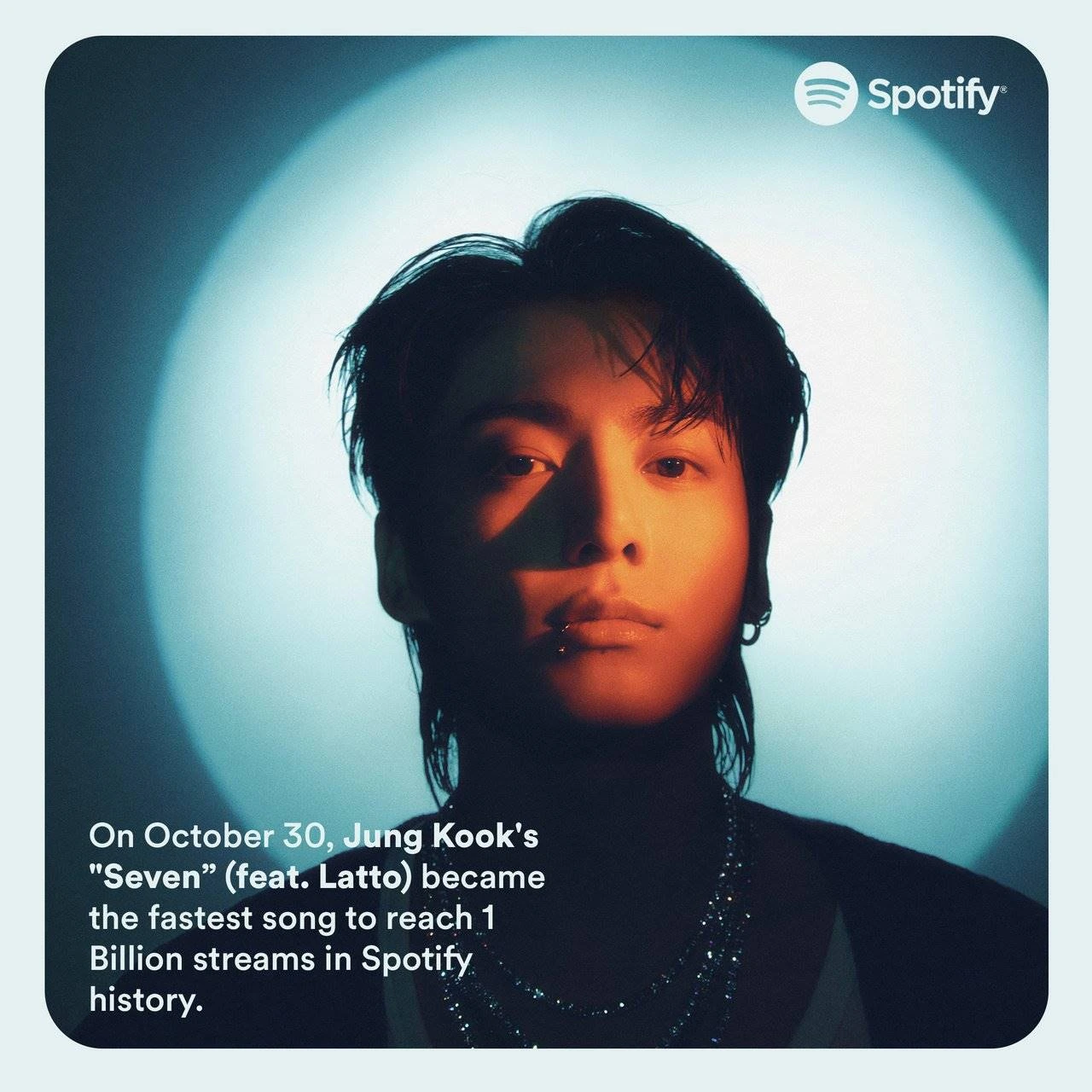 \'Seven\' Jungkook Jadi Lagu Tercepat Raih 1 Miliar Streaming di Spotify