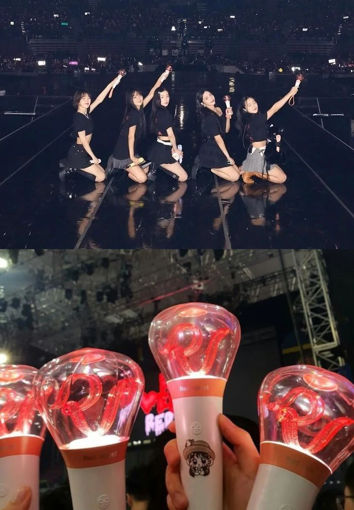 Lightstick Red Velvet Dikritik Cacat karena Pancarkan Cahaya Redup
