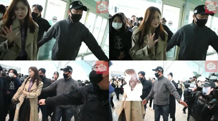 Yoona SNSD Tampak Ketakutan Gara-Gara Kerumunan saat Berangkat ke Bangkok