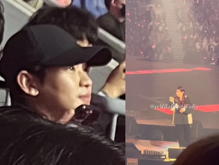 Tingkah Tak Terduga Kim Soo Hyun di Konser IU Bikin Geleng-Geleng