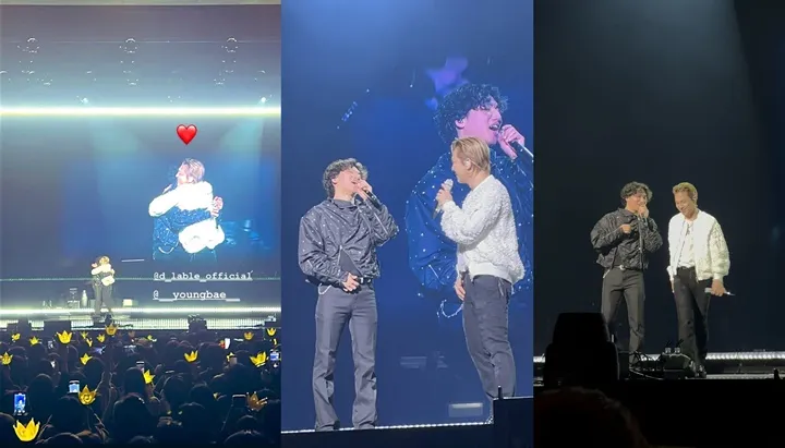 Aksi G-Dragon dan Taeyang BIGBANG di Fanmeeting Daesung Sungguh Kontras