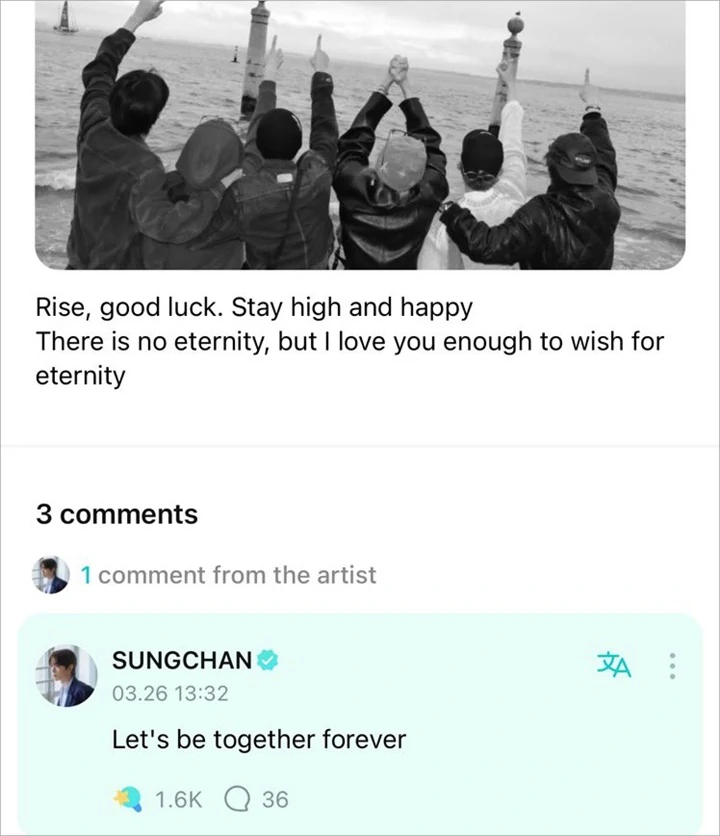 Sungchan RIIZE Tulis Komentar Kontroversial di Tengah Masa Hiatus Seunghan
