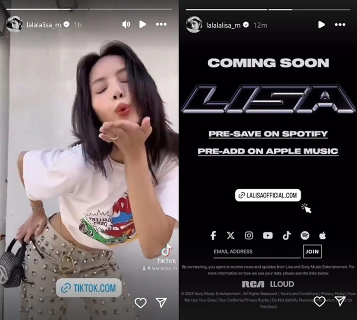 Lisa BLACKPINK Bikin Geger Gara-Gara Postingan Perdana di Akun TikTok