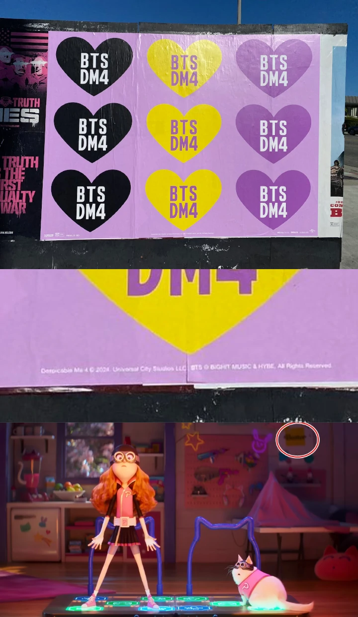 BTS Dicurigai Akan Isi OST \'Despicable Me 4\' karena Beredar Sejumlah Bukti
