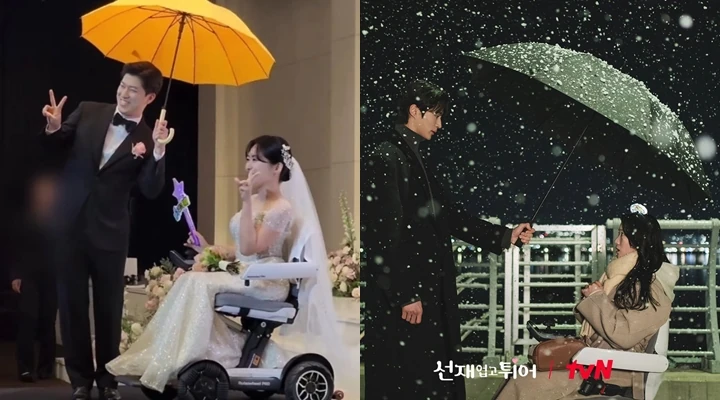 Viral Pernikahan Couple Korea Terinspirasi Adegan dari \'Lovely Runner\'