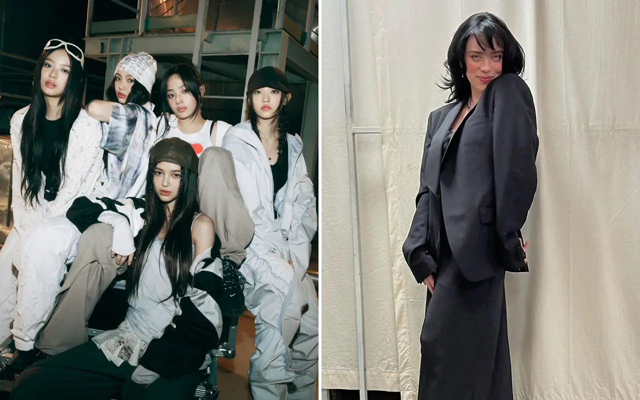 NewJeans Terlibat Momen Manis dengan Billie Eilish saat Debut di Jepang