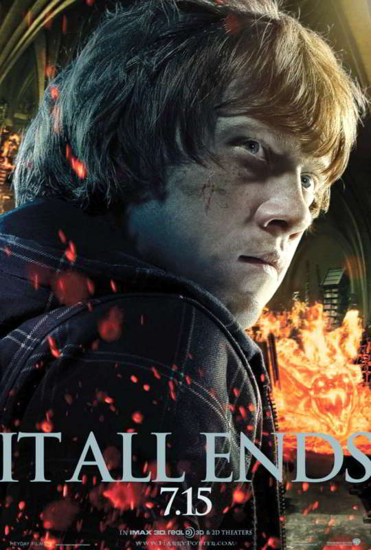 Gambar Foto Poster 'Harry Potter and the Deathly Hallows: Part II' : Ron Weasley