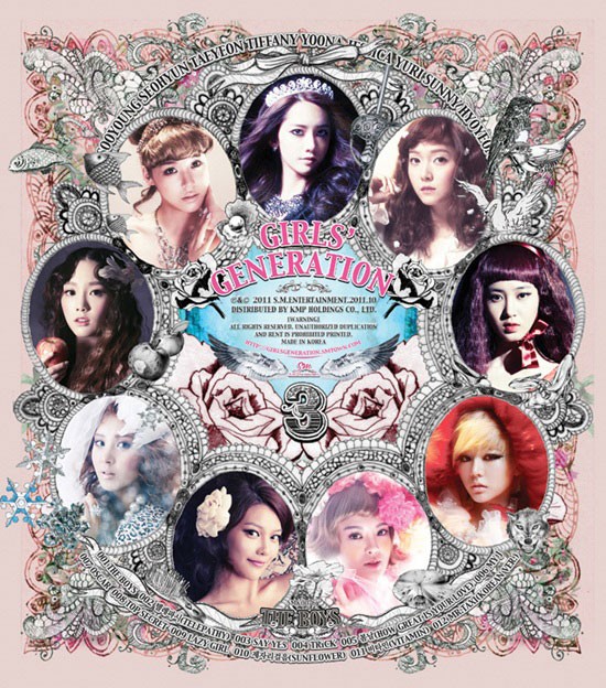 Gambar Foto Cover Album Girls' Generation The Boys
