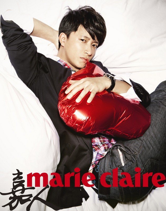 Gambar Foto Han Geng di Majalah Marie Claire China edisi Februari 2011
