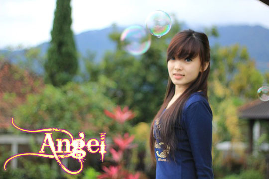 Gambar Foto Angel salah satu personil Cherry Belle