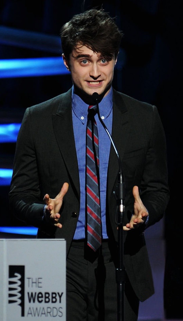 Gambar Foto Daniel Radcliffe di Webby Awards 2011