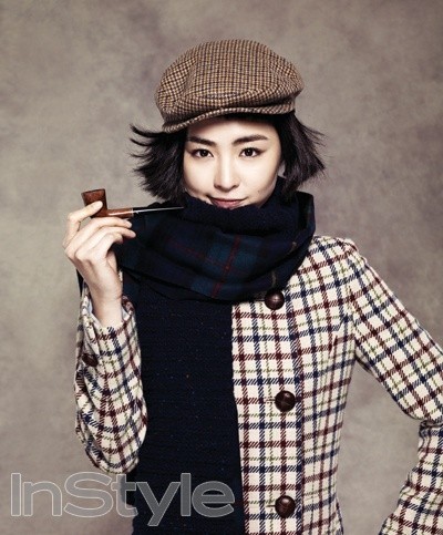 Gambar Foto Lee Yeon Hee di Majalah InStyle