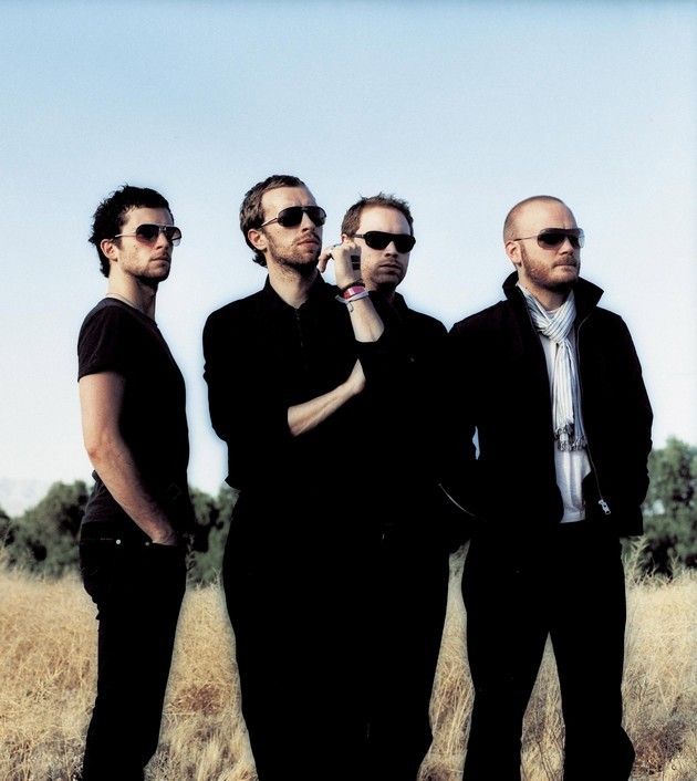 Gambar Foto Coldplay adalah Grup Musik Bergenre Rock Alternatif
