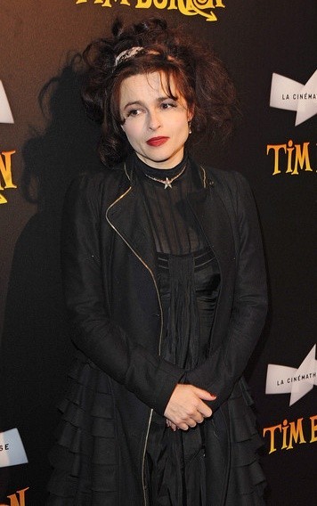 Gambar Foto Helena Bonham Carter di Acara Launching Koktail 'Tim Burton - The Exhibition'