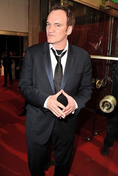 Gambar Foto Quentin Tarantino di Acara 36th French Cesar Film Awards