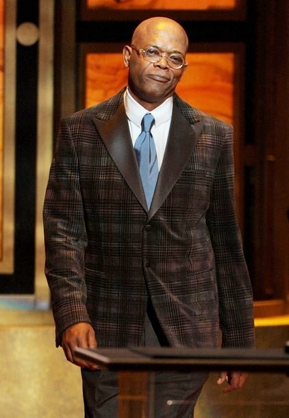 Gambar Foto Samuel L. Jackson di Panggung NAACP Image Awards