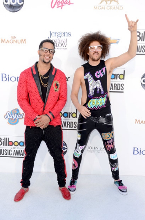 Gambar Foto LMFAO Hadir di Billboard Music Awards 2012