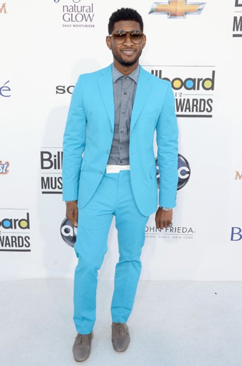 Gambar Foto Usher Hadir di Billboard Music Awards 2012
