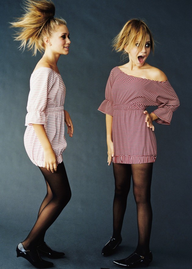 Gambar Foto Ashley dan Mary-Kate Olsen Berpose untuk Majalah Vanity Fair