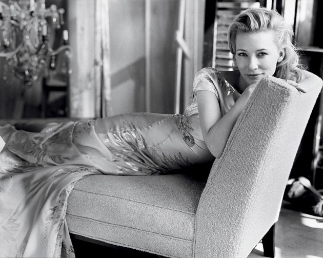 Gambar Foto Cate Blanchett Berpose untuk Majalah InStyle