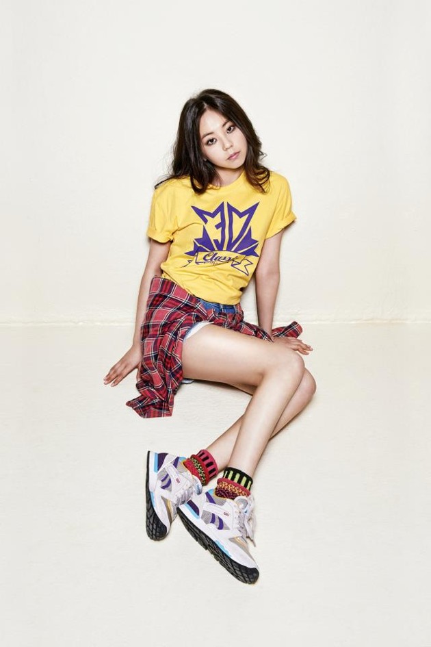 Gambar Foto Sohee Wonder Girls Untuk Iklan Produk Olahraga Reebok
