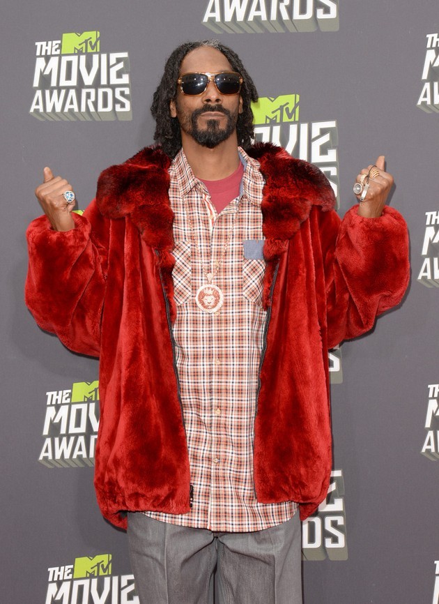Gambar Foto Snoop Dogg di Red Carpet MTV Movie Awards 2013